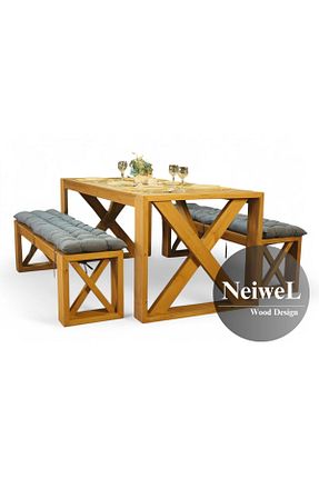 میز باغچه قهوه ای Neiwel - کد 923124420