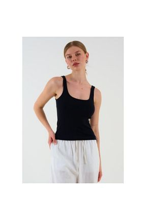 بلوز مشکی زنانه ساده SOFT - کد 922450956