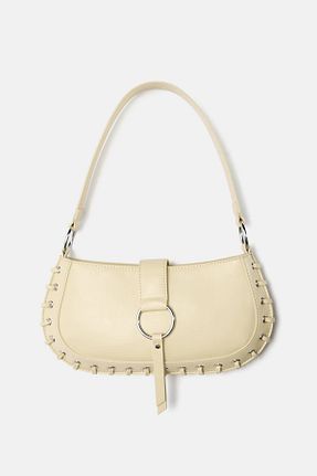 کیف دوشی نباتی زنانه پلی اورتان Pull & Bear - کد 922461104