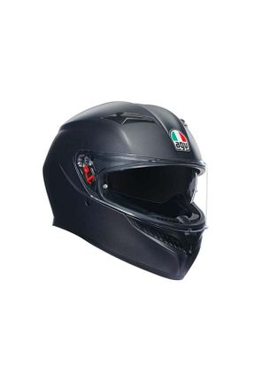 کلاه ایمنی موتور سواری مشکی Kapalı Kasklar AGV - کد 680129322