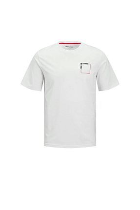 تیشرت سفید مردانه رگولار Jack & Jones - کد 896490273