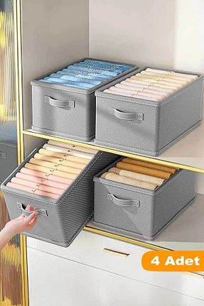 نظم دهنده کمد طوسی پارچه She Berrak - کد 868355187