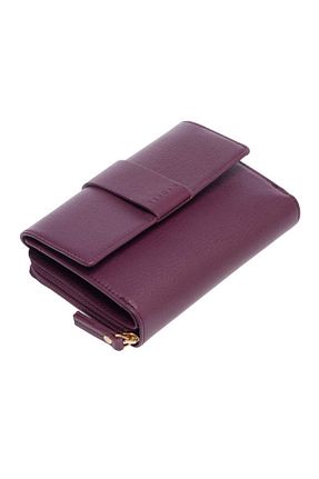 کیف پول بنفش زنانه ابعاد کوچک Tergan - کد 822488532