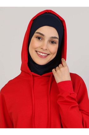 کلاه شنای حجاب سرمه ای زنانه Ecardin - کد 75082129