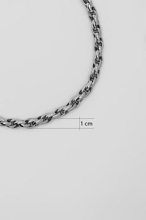 گردنبند استیل ( فولاد ) متالیک مردانه استیل ضد زنگ So Chic - کد 870721239