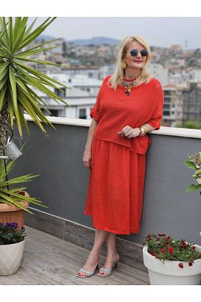 لباس رنگی زنانه بافتنی Felix Butik - کد 922475277