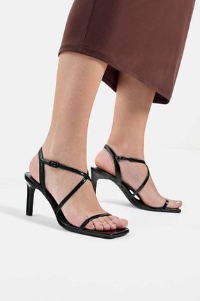 صندل مشکی زنانه پاشنه تخت Pull & Bear - کد 922471857