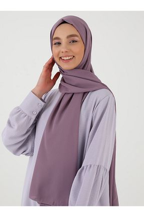 شال بنفش زنانه پلی استر Tuva Şal - کد 55176213