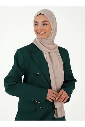 شال بژ زنانه پلی استر Tuva Şal - کد 55176051