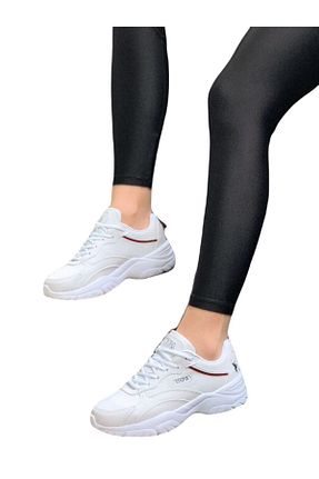 کفش اسنیکر سفید زنانه چسبی U.S. Polo Assn. - کد 922473294