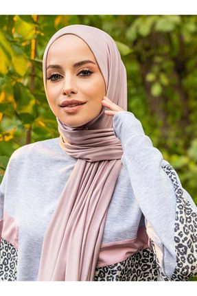 شال بنفش زنانه ویسکون Tuva Şal - کد 154376027