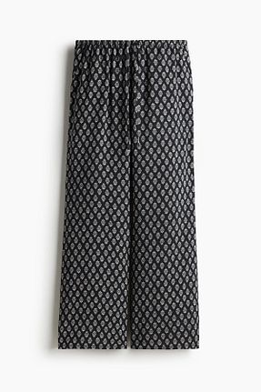شلوار طوسی زنانه ویسکون H&M - کد 922491565