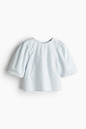 بلوز آبی زنانه H&M - کد 922491370