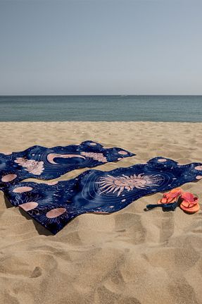 حوله ساحلی رنگی زنانه Soyut Herarosa - کد 922495498