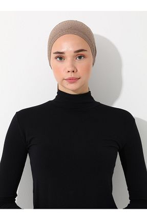 کلاه شنای حجاب قهوه ای زنانه Tuva - کد 857361628