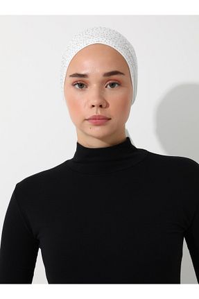 کلاه شنای حجاب بژ زنانه Tuva - کد 857359921
