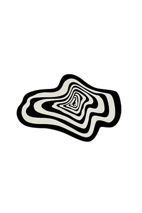 فرش آبی قابل شستشو Rugs Modern Halı - کد 897722758