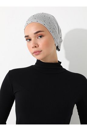 کلاه شنای حجاب طوسی زنانه Tuva - کد 857360879
