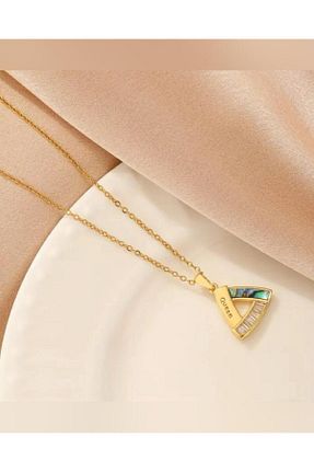 گردنبند استیل ( فولاد ) رنگی مس Mira - کد 922548164