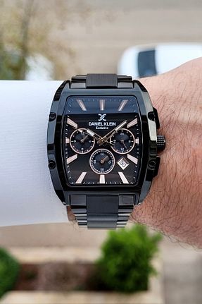 ساعت مچی مشکی مردانه 42 میلی متر Daniel Klein - کد 924756534