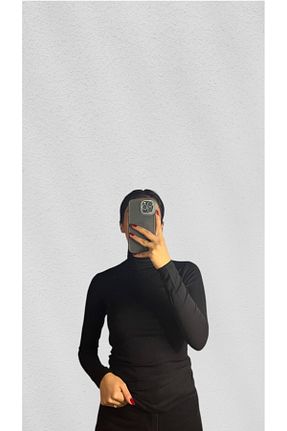 بلوز مشکی زنانه ساده HAN EXCLUSİVE - کد 922590108