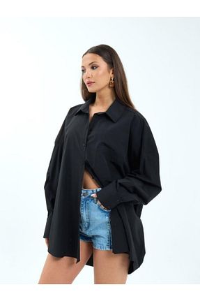 پیراهن رنگی زنانه یقه پیراهنی Meleners - کد 941258995