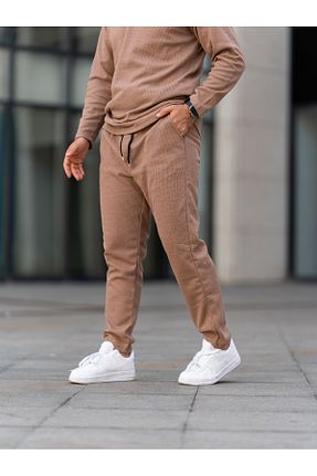 ست بالاتنه و پائین تنه قهوه ای مردانه بافتنی Man Forces Wear - کد 922589047