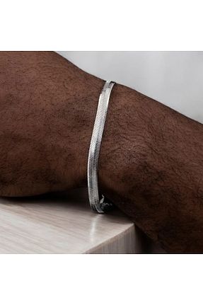 دستبند استیل (فولاد) طوسی زنانه استیل ضد زنگ Perle Norie - کد 904499710