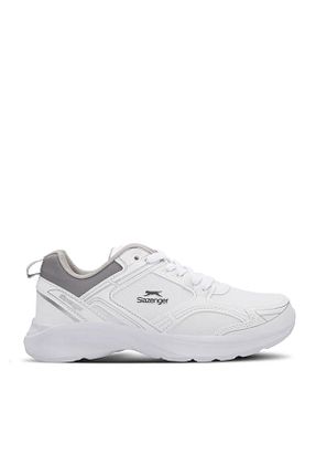 کفش اسنیکر سفید زنانه بند دار Slazenger - کد 733066327