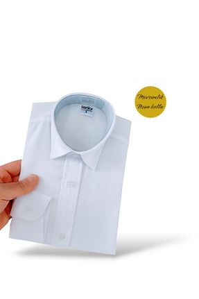 پیراهن سفید بچه گانه رگولار Algitsin O L A - کد 921345385