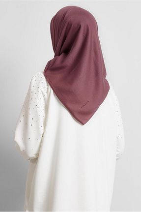 روسری صورتی پلی استر Alvina - کد 922659460