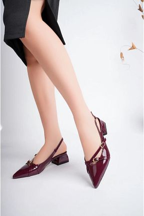 بابت زرشکی زنانه چرم لاکی ich1one - کد 922675032