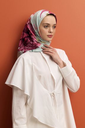 روسری رنگی İpek Tivil Qef - کد 923323116
