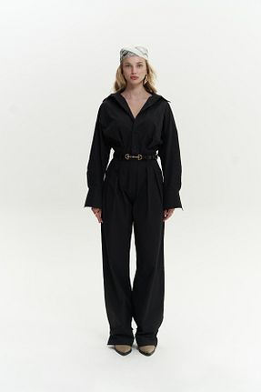سرهمی مشکی زنانه Fitted Mai - کد 922683135