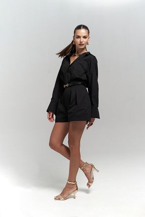 سرهمی مشکی زنانه Fitted Mai - کد 922685390
