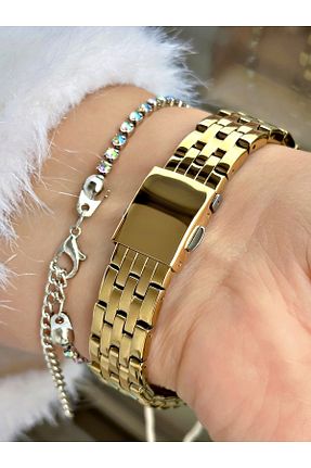 ساعت مچی زرد زنانه 34 میلی متر Ferrucci - کد 922683536