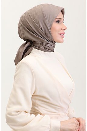 روسری قهوه ای sefamerve - کد 922685312
