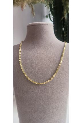 گردنبند استیل ( فولاد ) طلائی رودیوم xUPING - کد 921979441