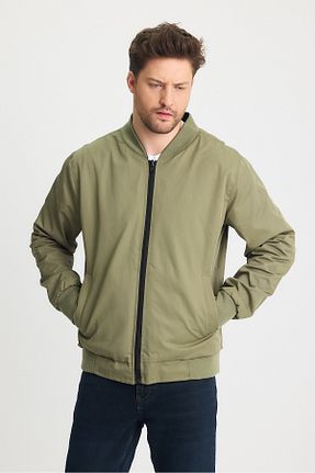 کاپشن خاکی مردانه Bomber Stoncs - کد 903750133