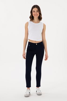 شلوار سرمه ای زنانه پارچه U.S. Polo Assn. - کد 922693664