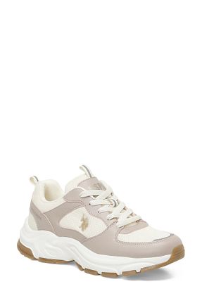 کفش پیاده روی بژ زنانه پارچه ای U.S. Polo Assn. - کد 923328470