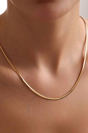 گردنبند طلا زرد زنانه 22 عیار Bayar Gold - کد 922724936