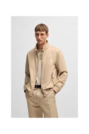 کاپشن بژ مردانه رگولار BOSS - کد 899526036