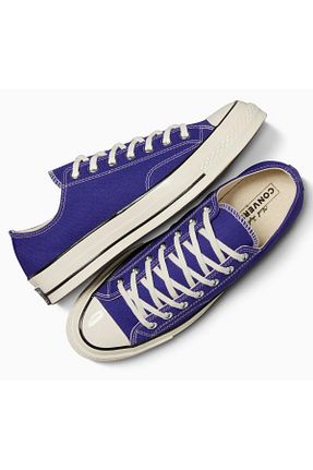 کفش اسنیکر بنفش زنانه بند دار Converse - کد 922709803