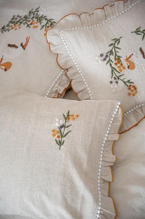 ست روتختی کودک و نوزاد بژ پنبه ای Ecocotton - کد 284787550
