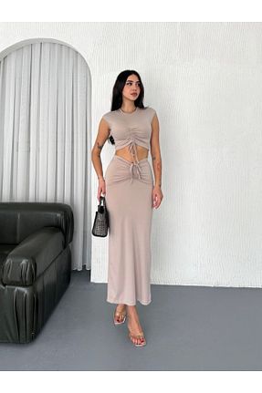 ست بالاتنه و پائین تنه طوسی زنانه Laressi - کد 922744844