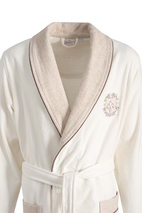 حوله پالتوئی بژ زنانه 10 + Ecocotton - کد 843748808