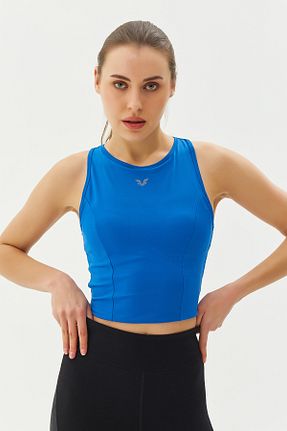 نیم تنه اسپرت آبی زنانه مخلوط پلی آمید bilcee - کد 259963219