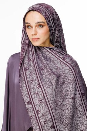 شال طوسی زنانه کشمیر Mooncorn - کد 900391366