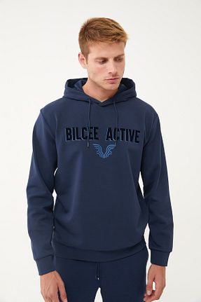 سوئیشرت اسپرت سرمه ای مردانه رگولار bilcee - کد 780821393